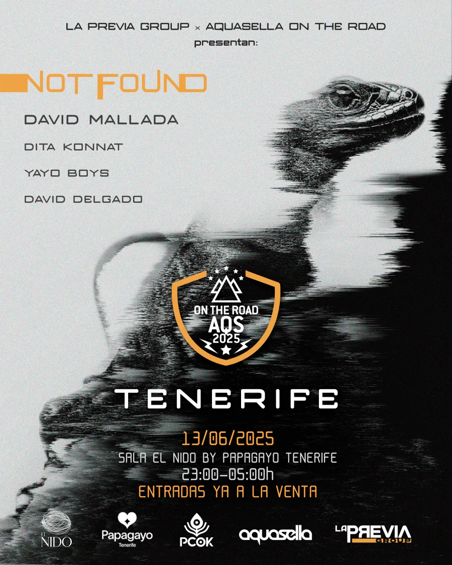 Not Found - Aquasella - Techno, Industrial Techno, Hard Groove Tenerife
