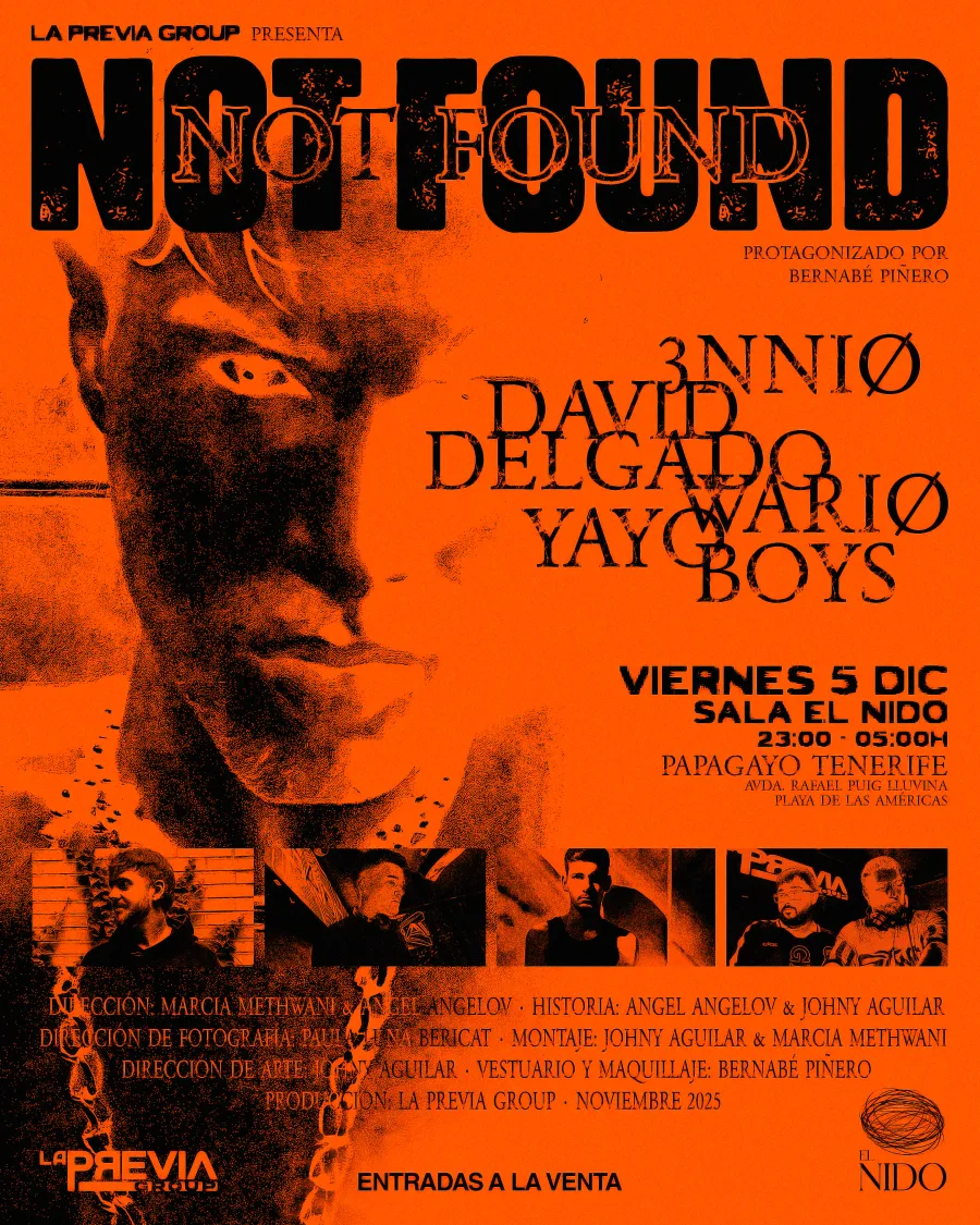 Not Found - Cierre Temporada - Techno Tenerife